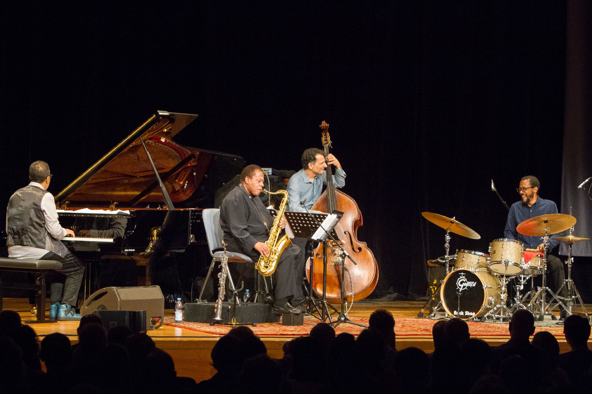 Stuttgart Jazz Open 2017. The Wayne Shorter Quartet at the Liederhalle's Hegelsall in Stuttgart.